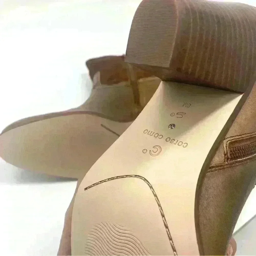 Corso Como Women's Harvest Boot Tobacco Sz 8M New Shelf pull